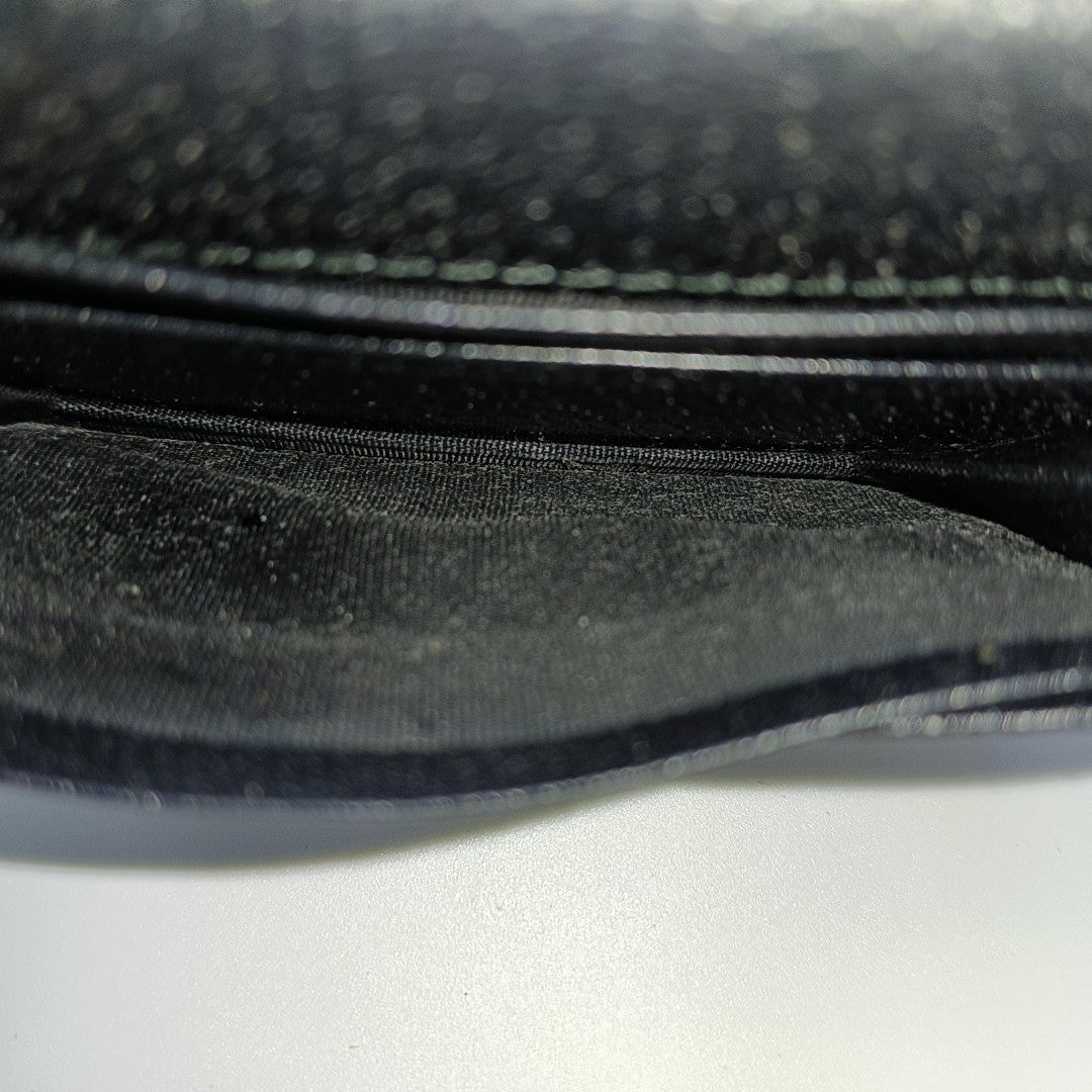 GG Marmont Mini Calfskin Black Card Holder