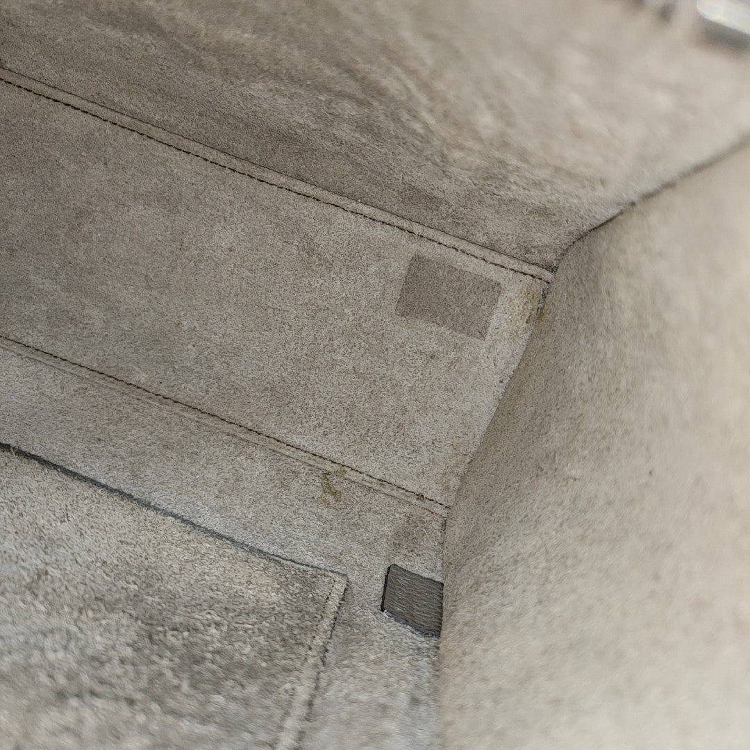 LUGGAGE Nano Calfskin Gray