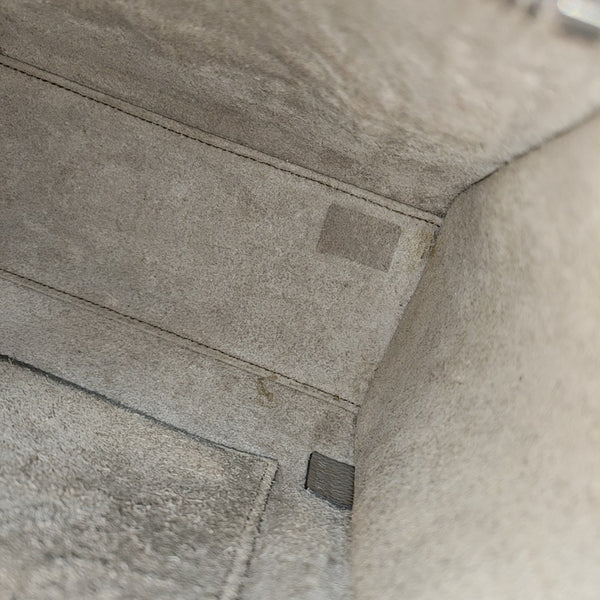 LUGGAGE Nano Calfskin Gray