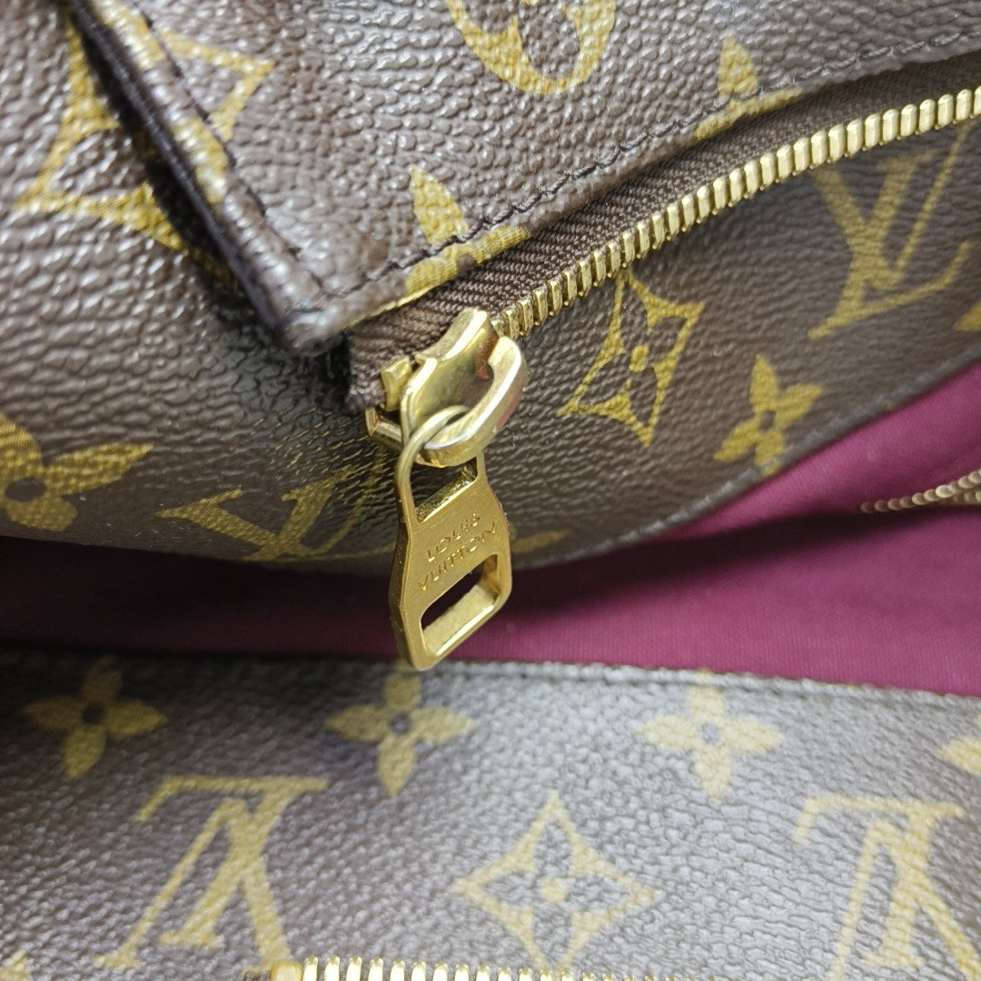 RASPAIL Monogram Coated Canvas Brown