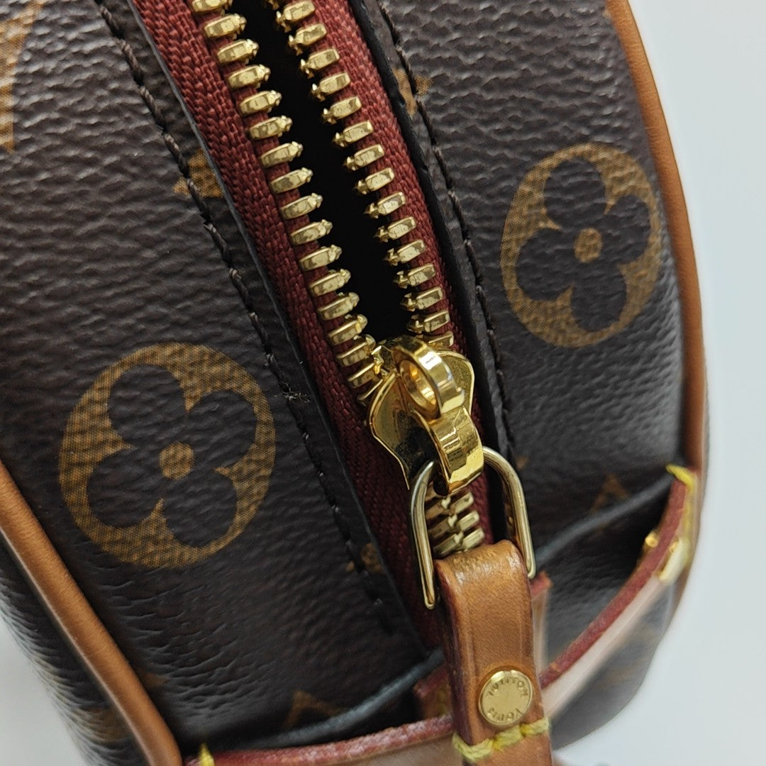 BOITE CHAPEAU MM Monogram Coated Canvas Brown