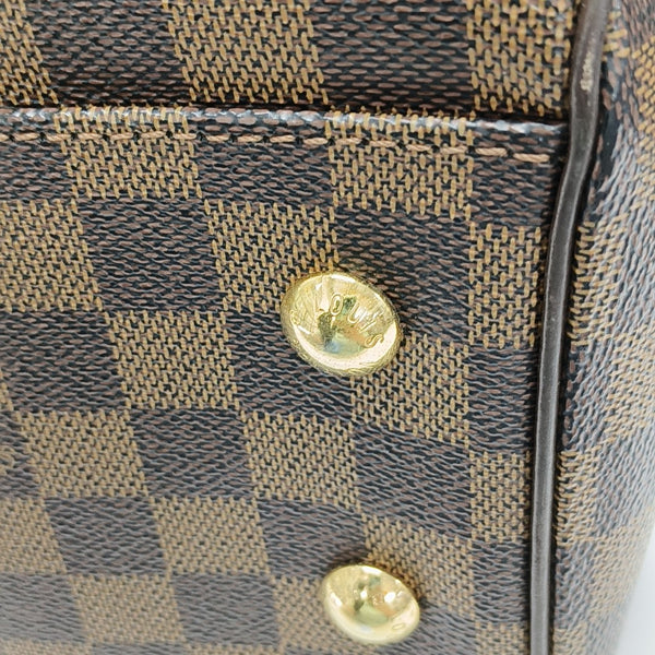TREVI PM Damier Ebene Coated Canvas Brown