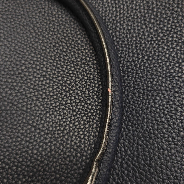 Calfskin Top Handle Bag Blue