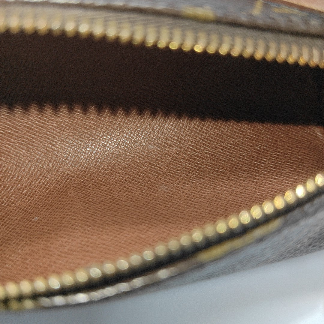 PAPILLON Mini Monogram Coated Canvas Brown