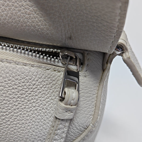 Puzzle Mini Calfskin White