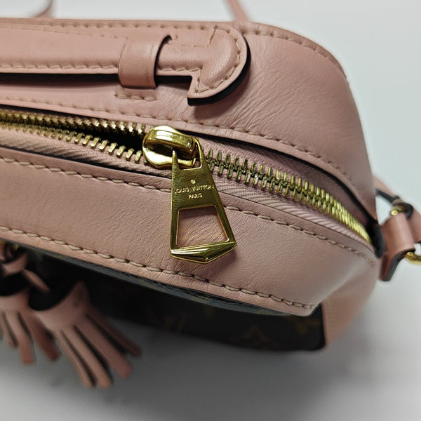 SAINTONGE Monogram Coated Canvas Brown