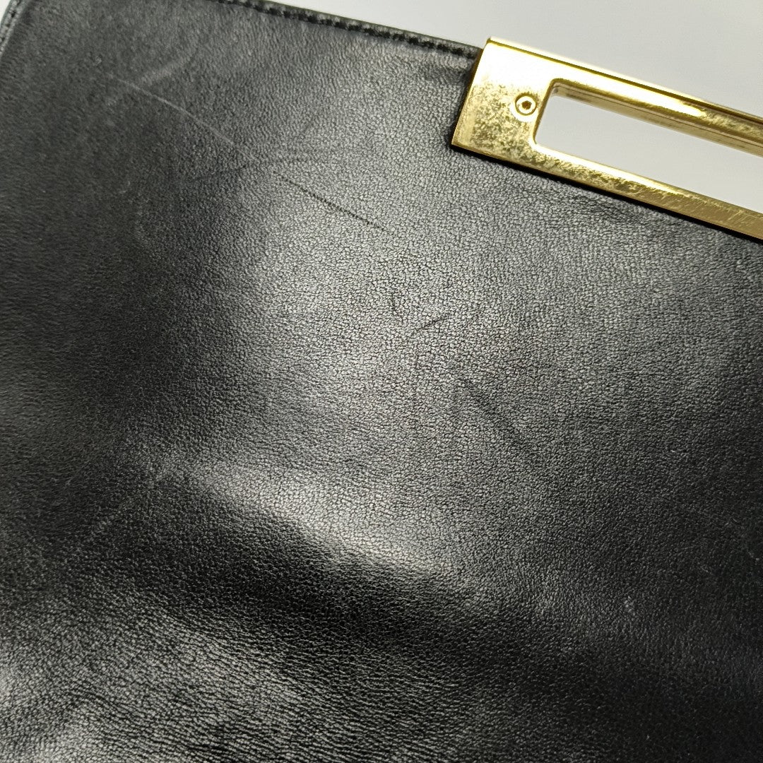 DOUBLE CC Quilted Lambskin Black