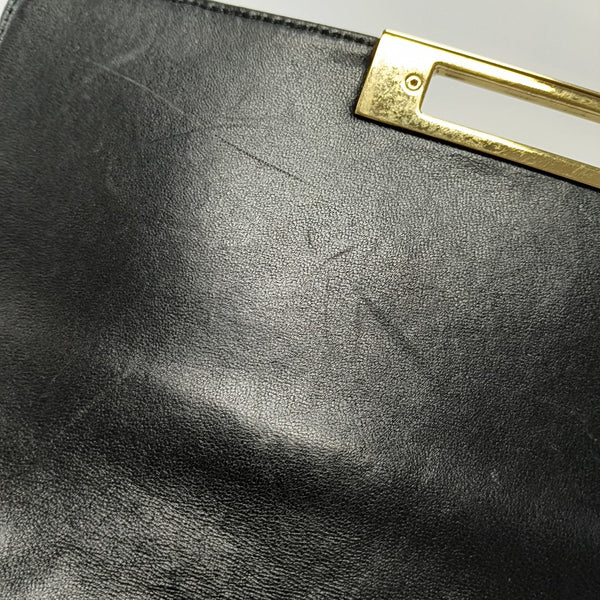 DOUBLE CC Quilted Lambskin Black