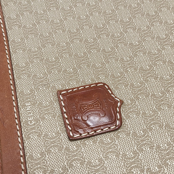 MACADAM CLUTCHES Coated Canvas Beige