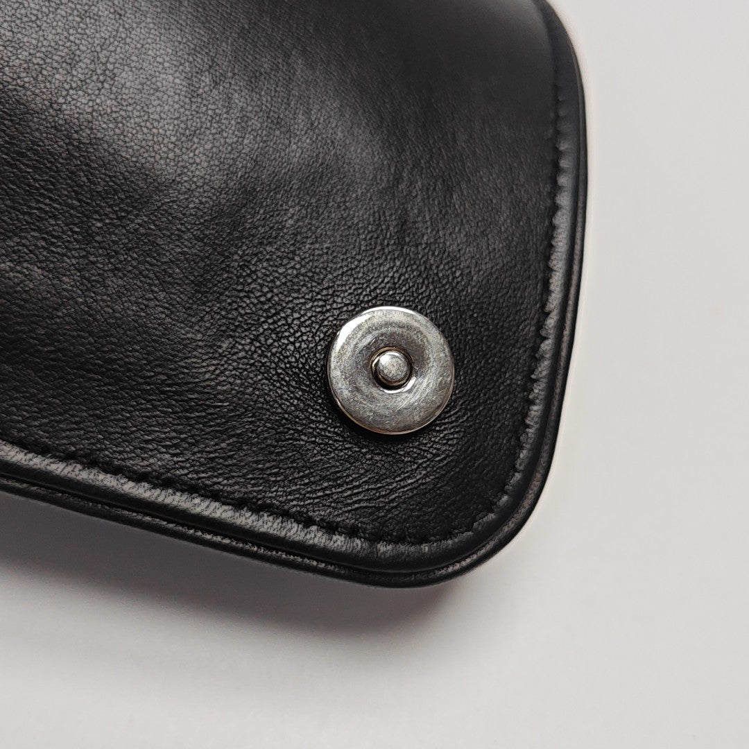 Matelassé Quilted Lambskin Black