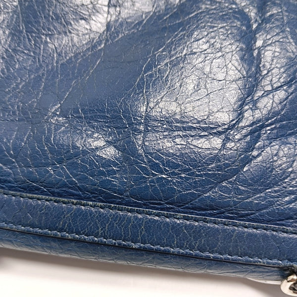 Authenticated pre-owned  Classic City Lambskin Blue - Crossbody Bag at Looply