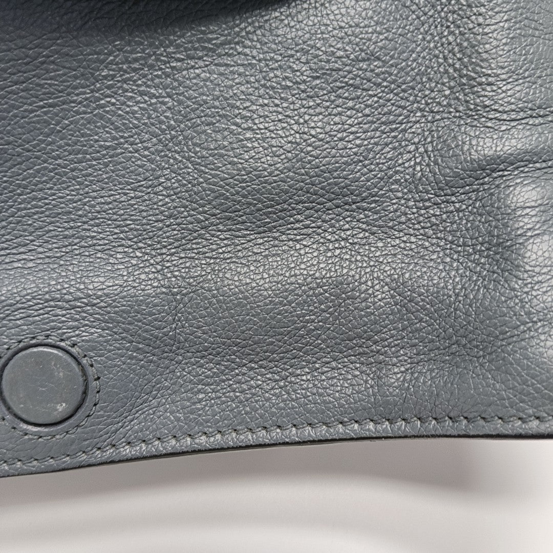 Etiquette Calfskin Blue