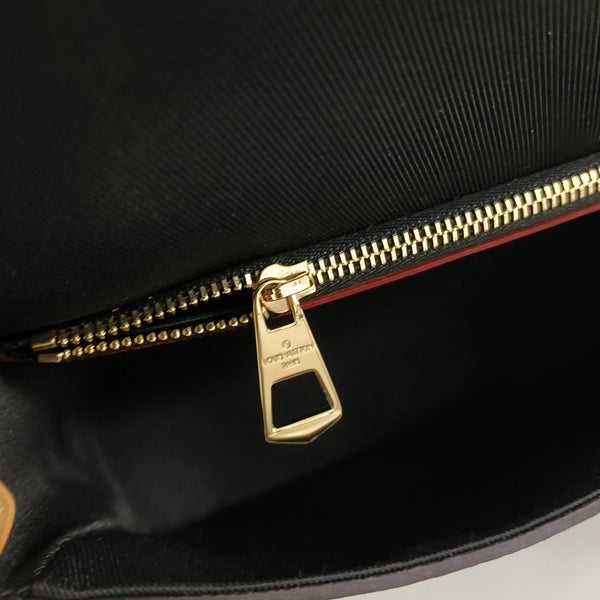 DIANE Monogram Coated Canvas Brown