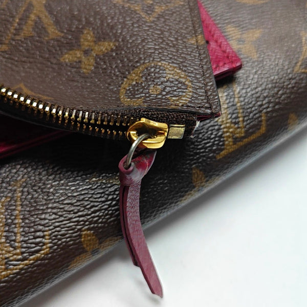 FÉLICIE Monogram Coated Canvas Brown