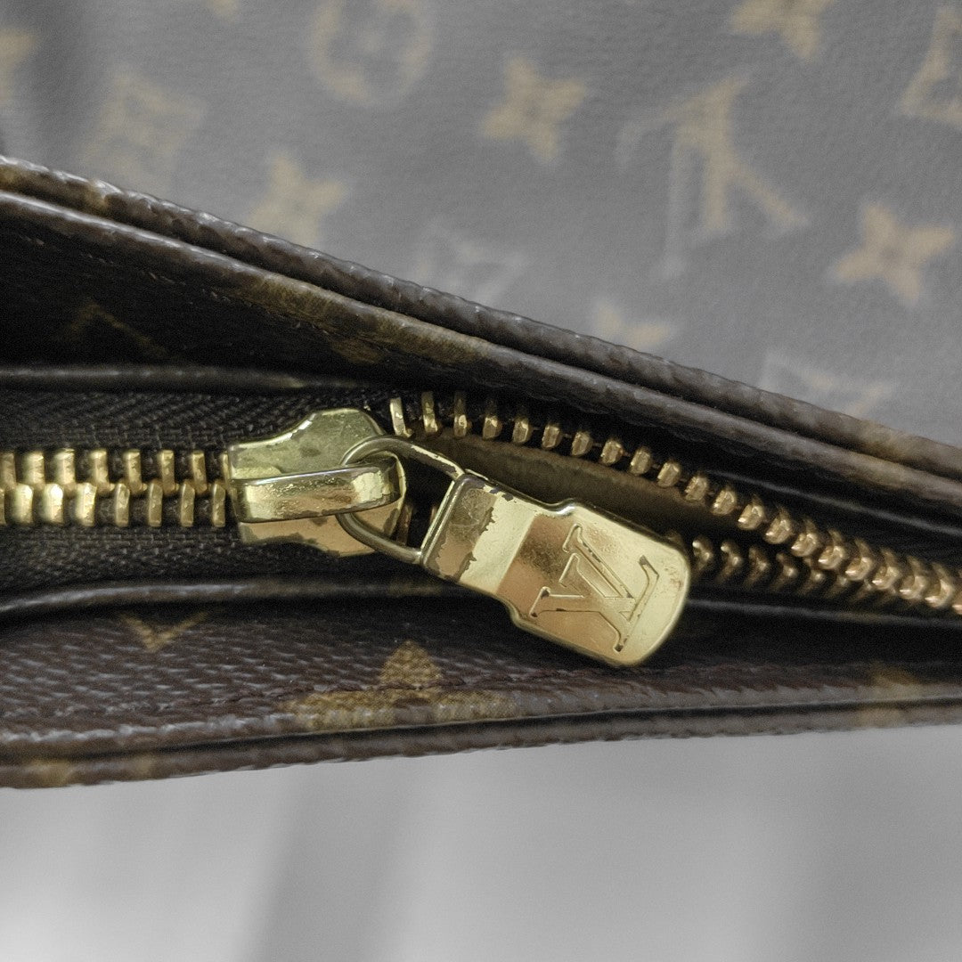 LOOPING GM Monogram Coated Canvas Brown