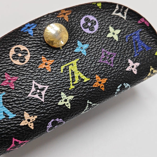 LV × TM ROSALIE Monogram Coated Canvas Black Coin Purse