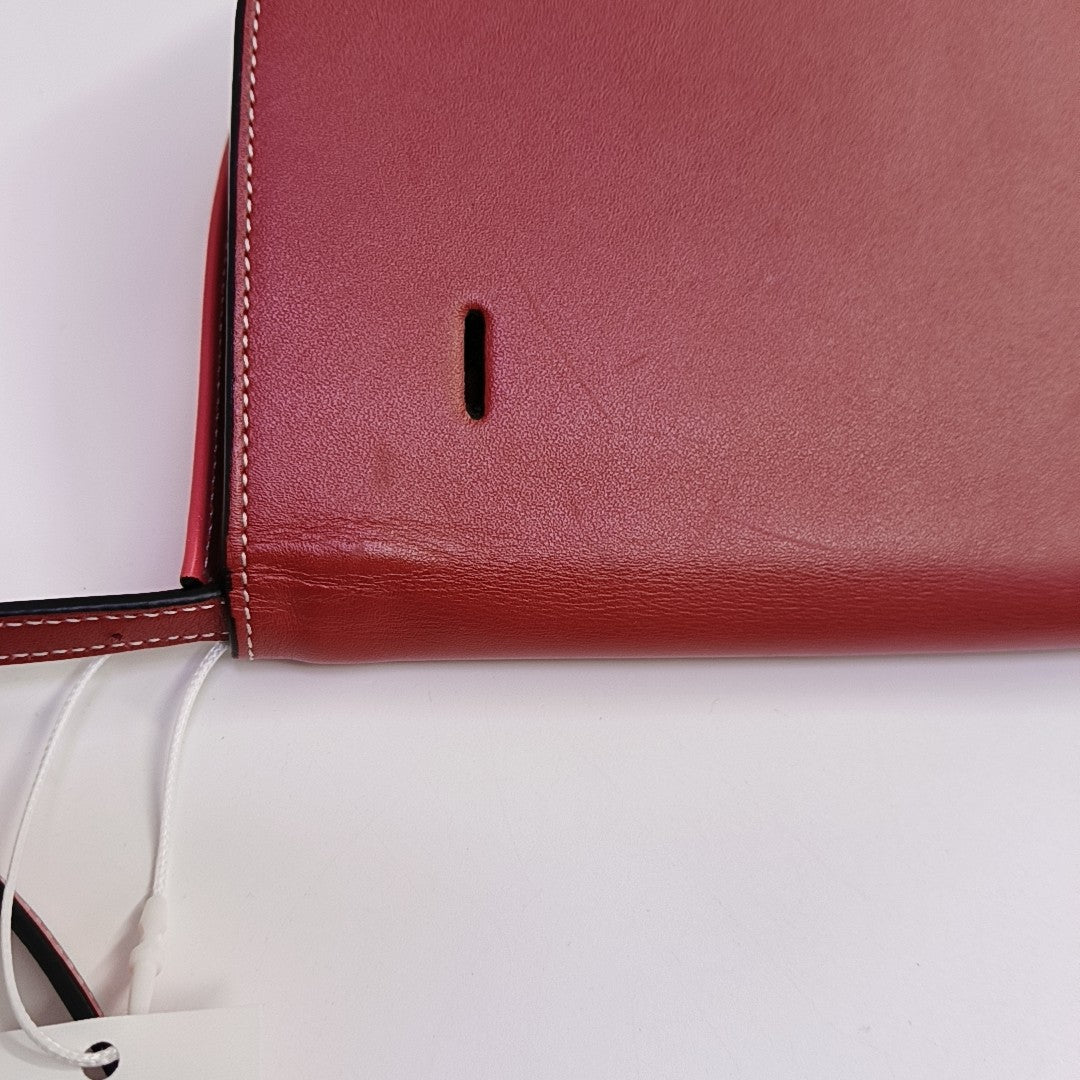 Heel Calfskin Red