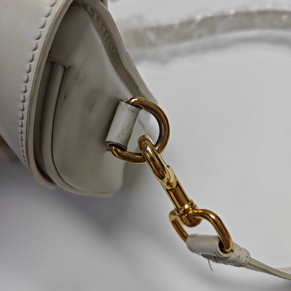 Bobby Medium Calfskin White