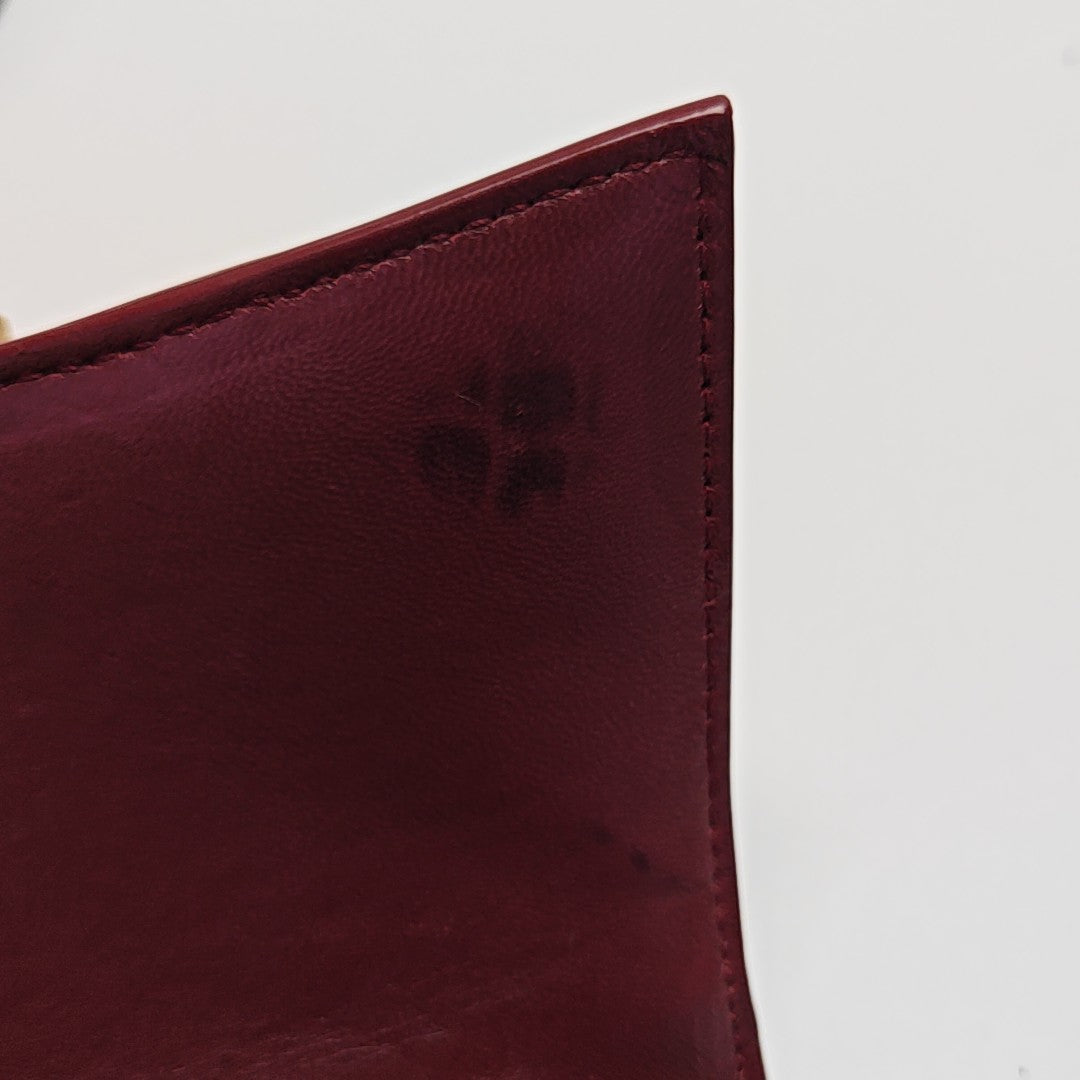 Hourglass XS Calfskin Red