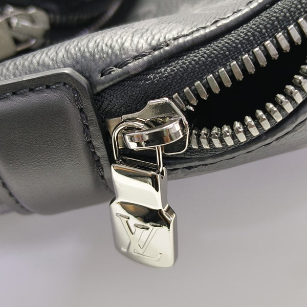 DISCOVERY PM Monogram Coated Canvas Black