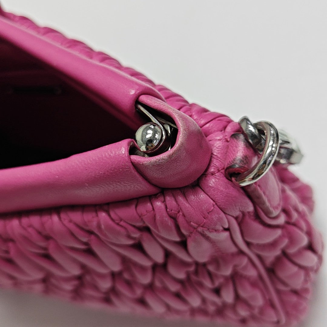 Matelassé Quilted Lambskin Pink