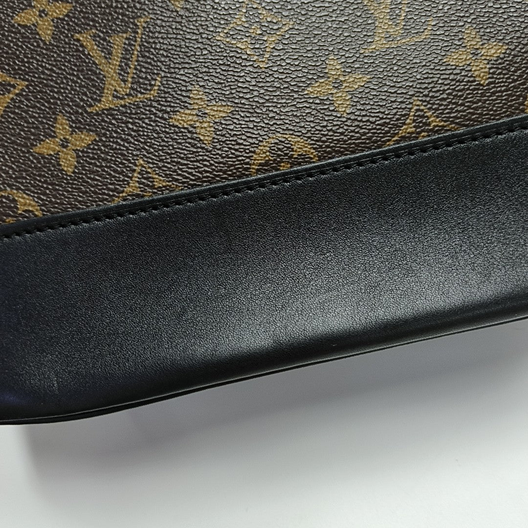 NN14 Monogram Coated Canvas Brown