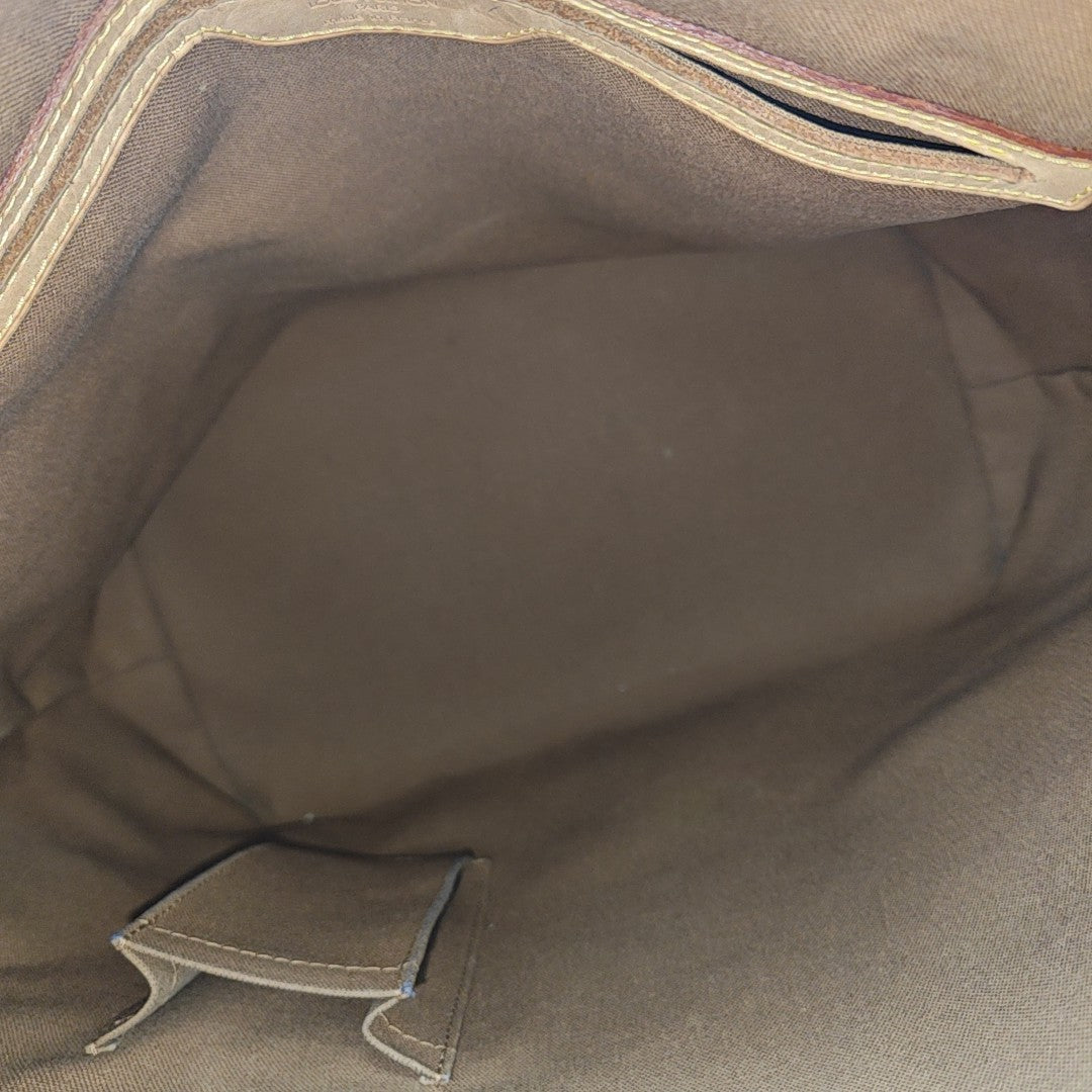 PIANO Monogram Coated Canvas Brown