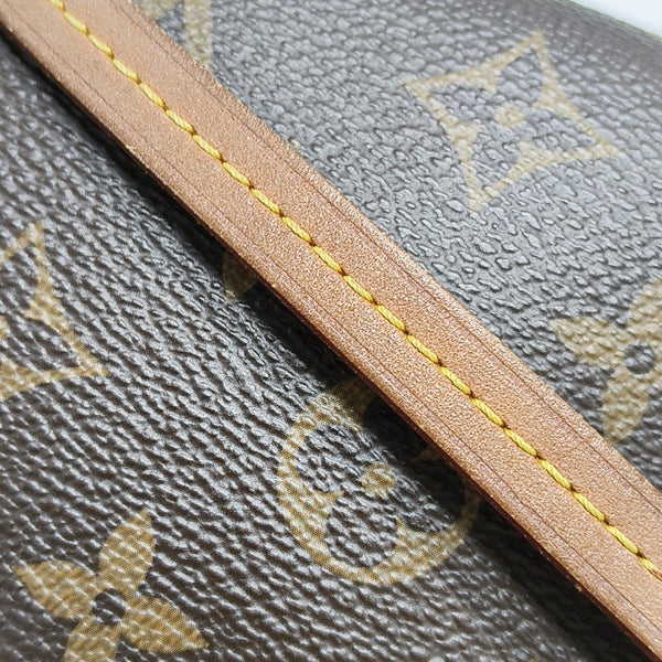 ACCESSOIRES GM Monogram Coated Canvas Brown