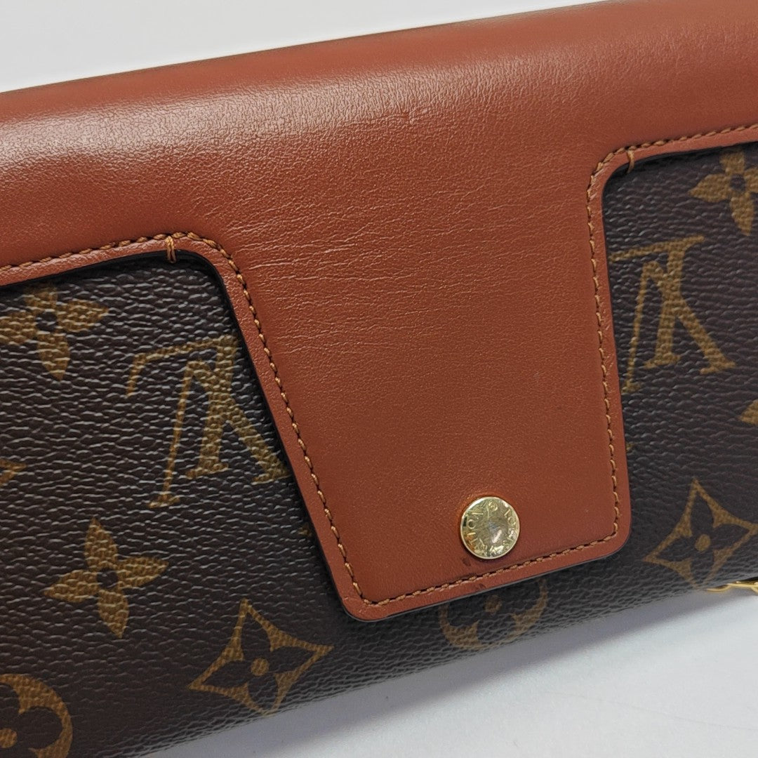 PADLOCK Monogram Coated Canvas Brown