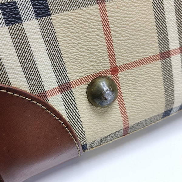 Coated Canvas Beige