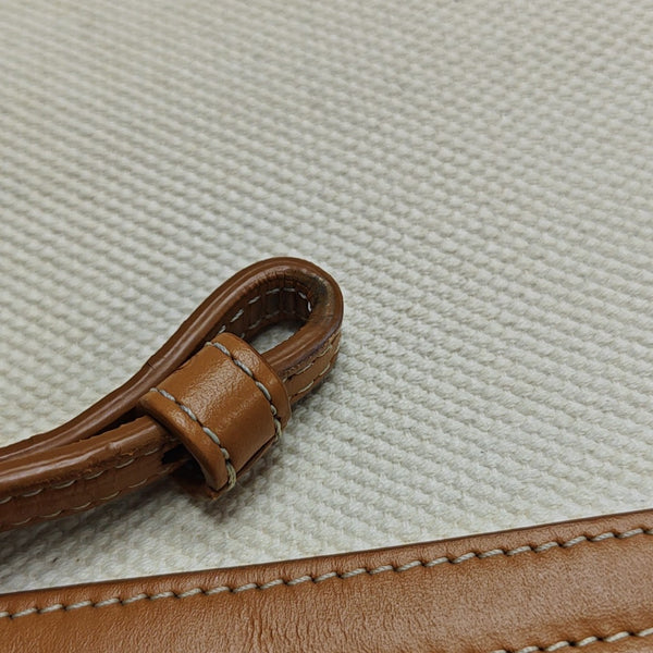 CABAS CELINE Mini Canvas White