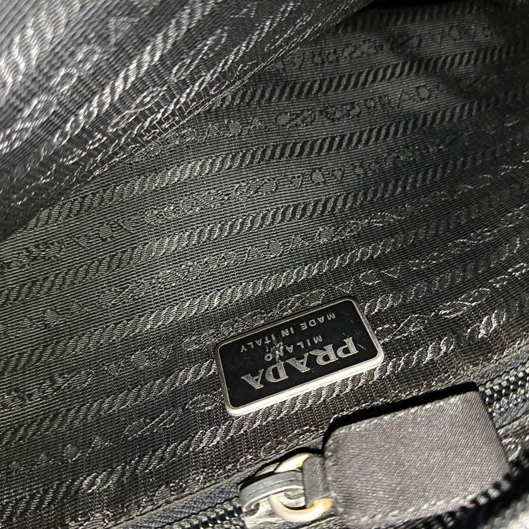 Nylon Tote Bag Black