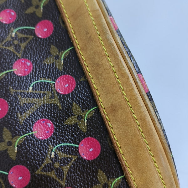 BUCKET PM Monogram Coated Canvas Brown