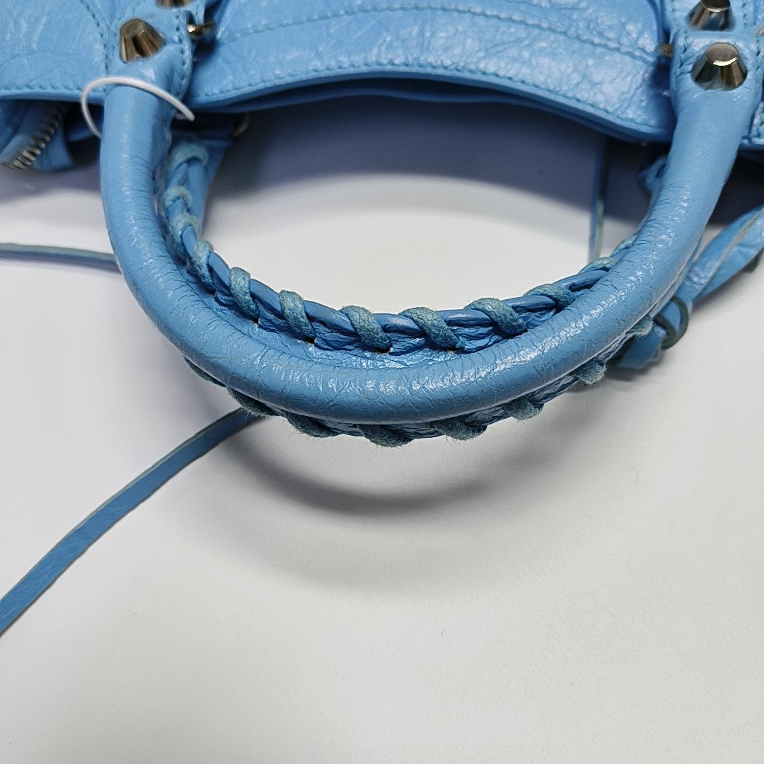 Classic City Mini Lambskin Blue