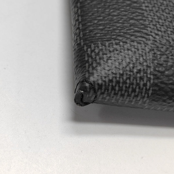 ALPHA Damier Graphite Coated Canvas Gray