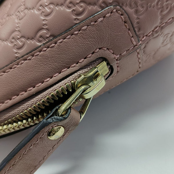 Microguccissima Monogram Calfskin Beige