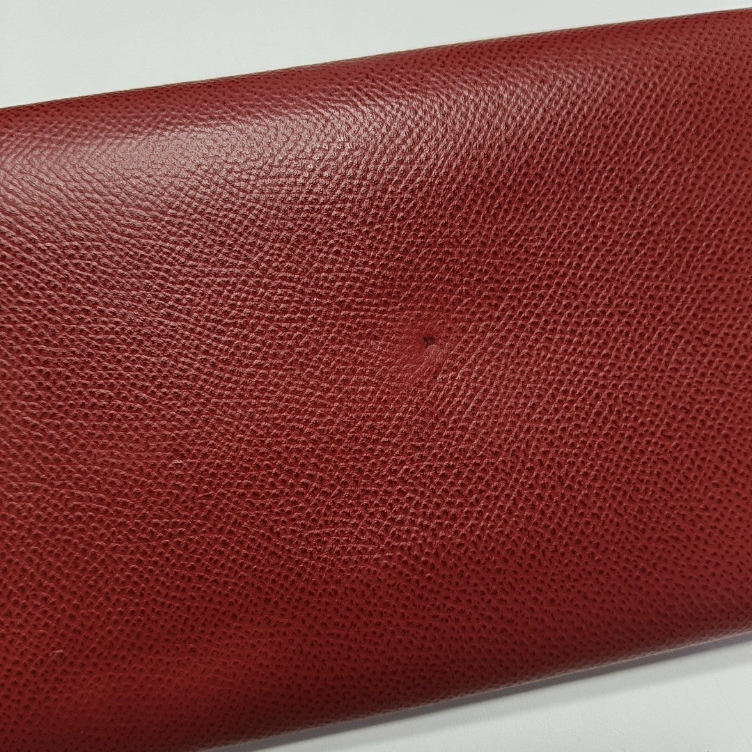 Gancini Calfskin Red