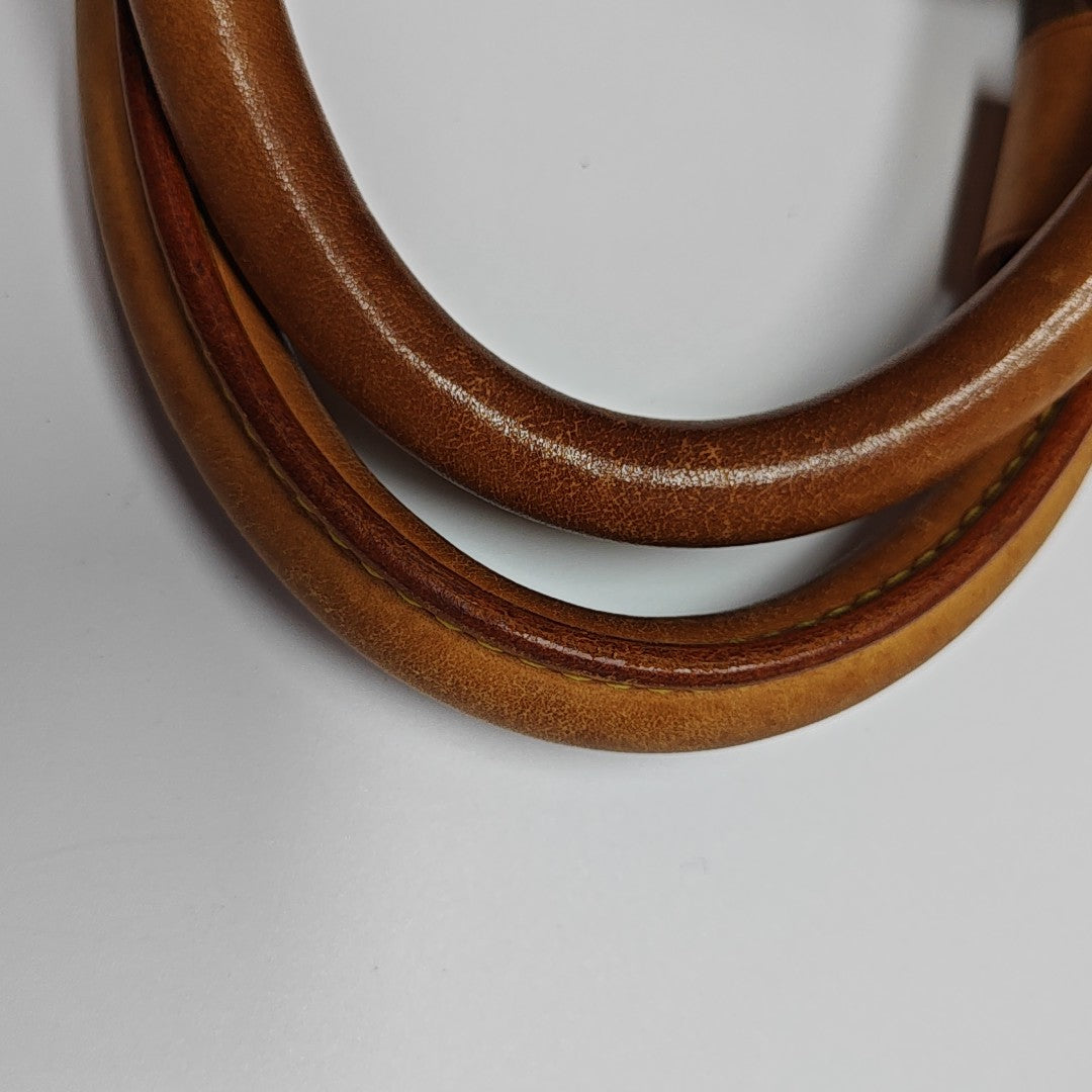 KEEPALL 55 Monogram Coated Canvas Brown