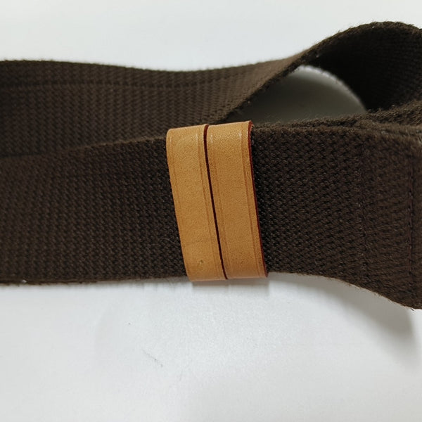 GANGE Monogram Coated Canvas Brown