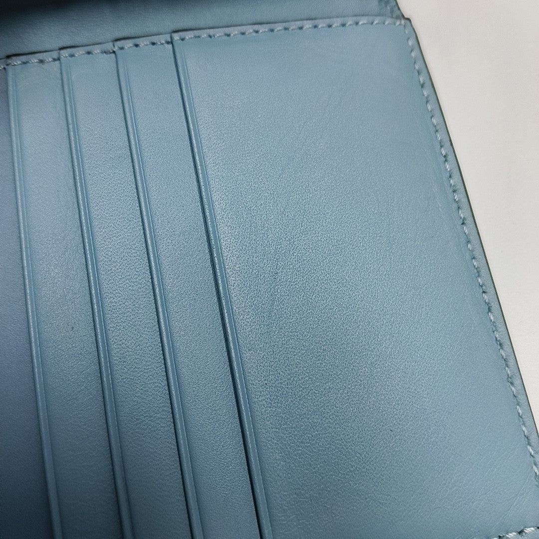 Coated Canvas Wallet Multicolor