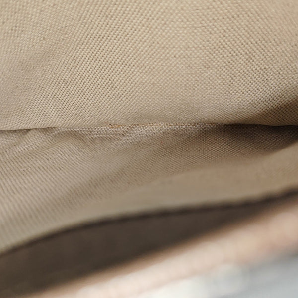 Neo Vintage Small Monogram Coated Canvas Beige
