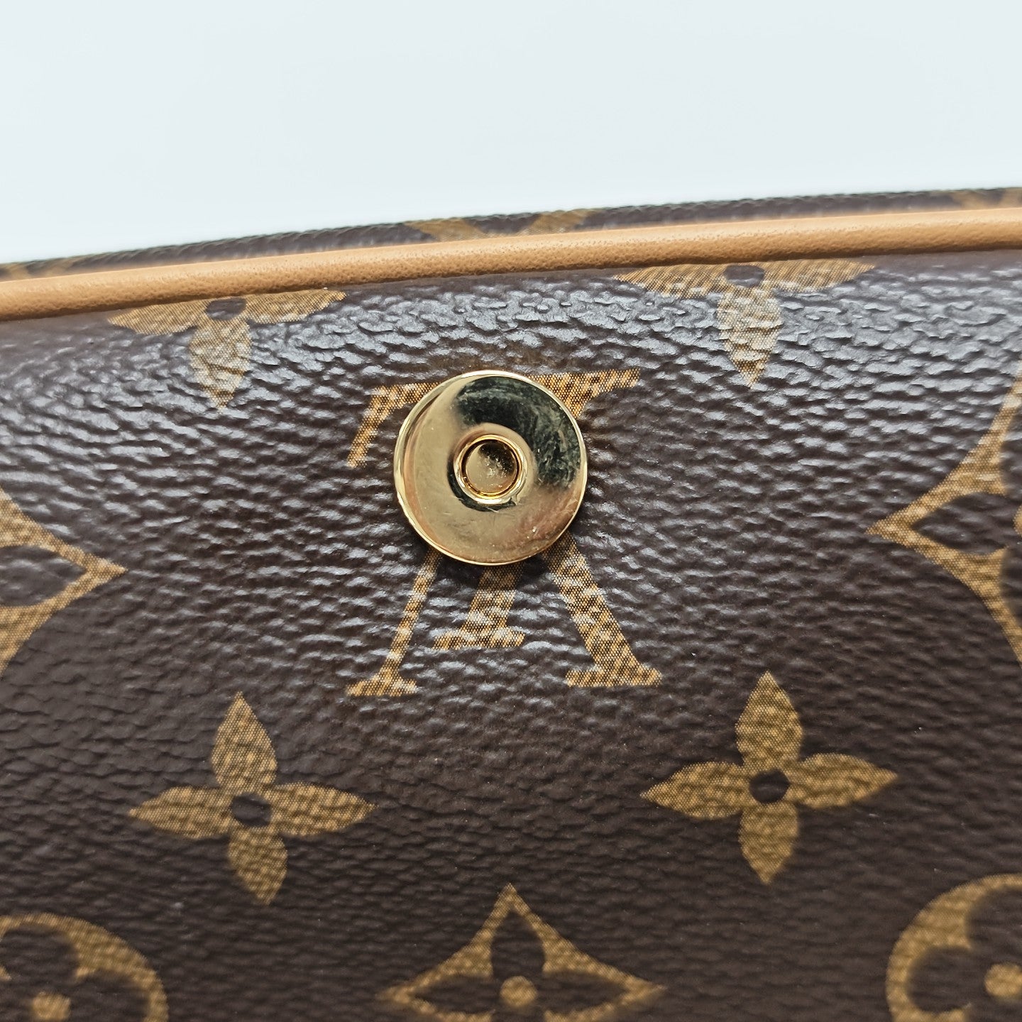 DIANE Monogram Coated Canvas Brown