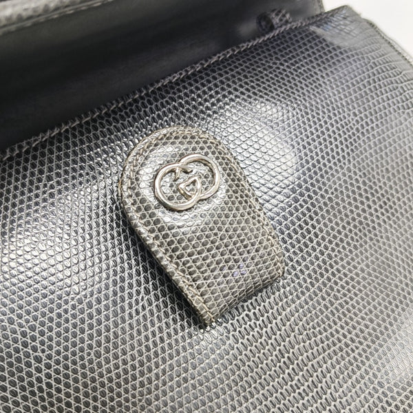Calfskin Shoulder Bag Gray