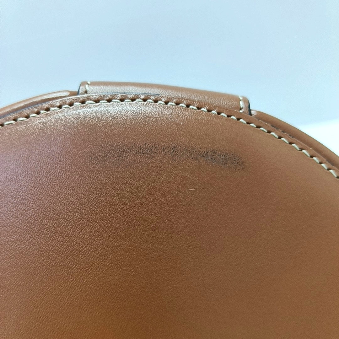 Authenticated pre-owned  TRIOMPHE Medium Coated Canvas Brown - Shoulder Bag at Looply
