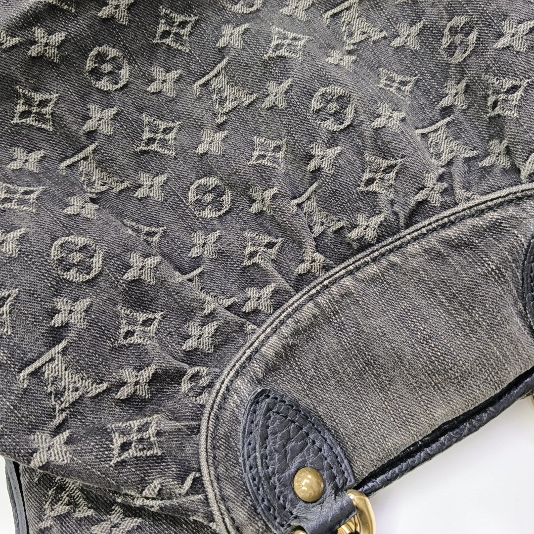 NEO CABBY Monogram Canvas Black