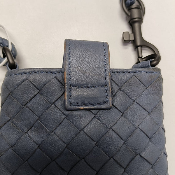 Calfskin Key Pouch Blue