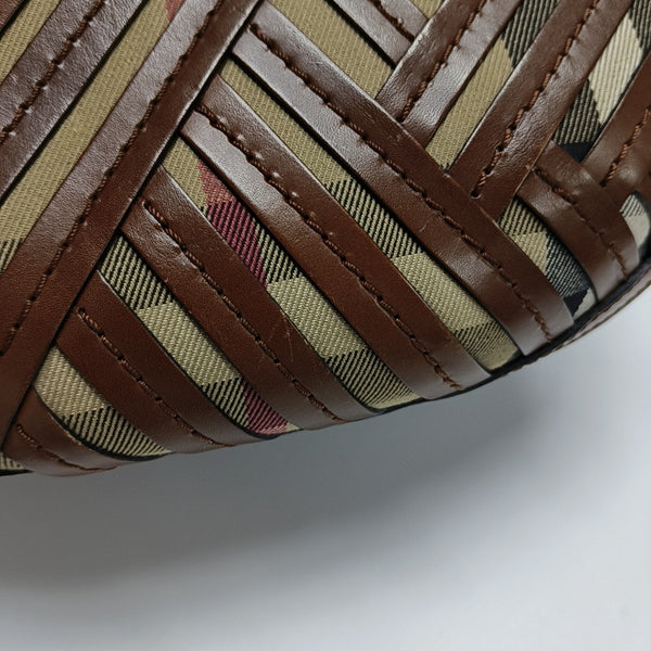 Canvas Shoulder Bag Brown