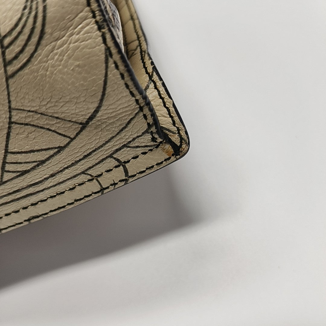 Calfskin Shoulder Bag White