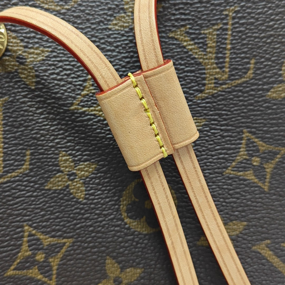 NÉONOÉ BB Monogram Coated Canvas Brown