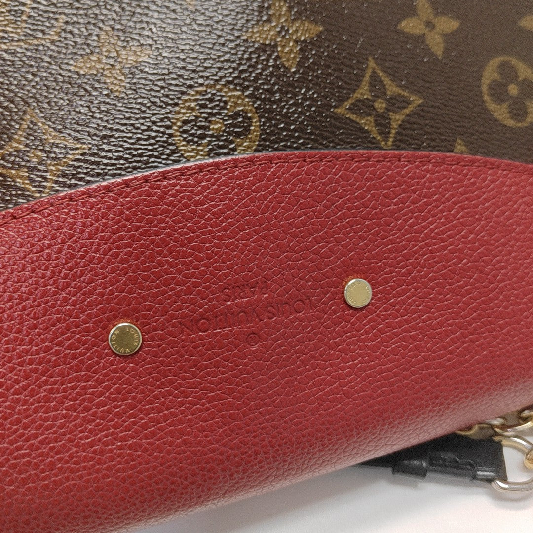 SAINT PLACIDE Monogram Coated Canvas Brown